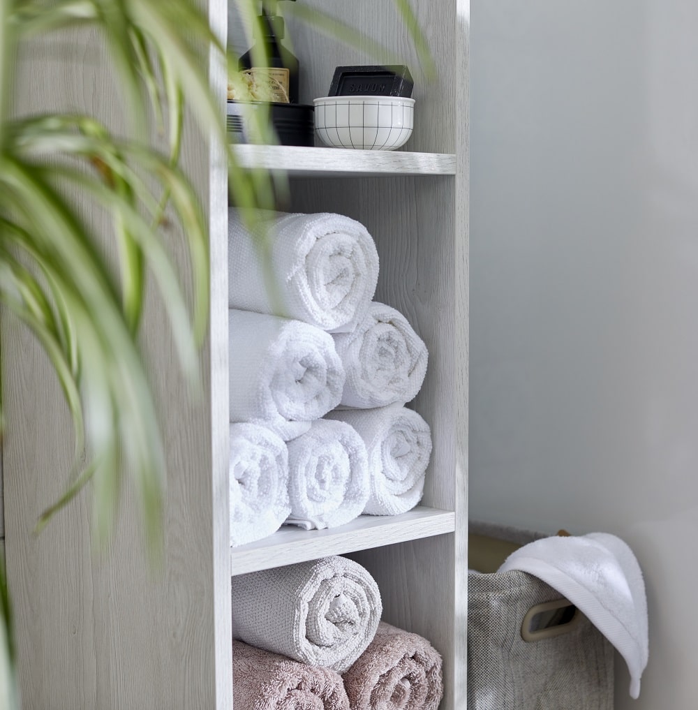 Méthode Marie Kondo pour le rangement de la salle de bain Cedeo